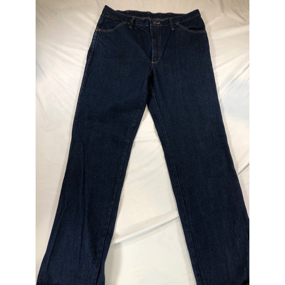 Red Kap Mens PD54PW6 Straight Leg Work Jeans Dark Wash Blue Denim 36x34